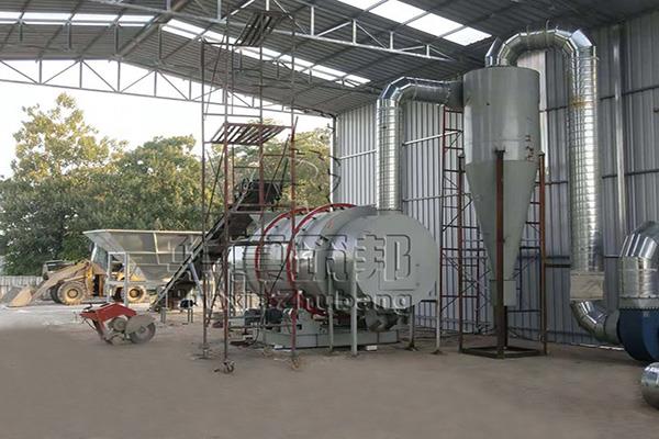 沙子烘干機的熱平衡過程使得加熱材料內的溫度